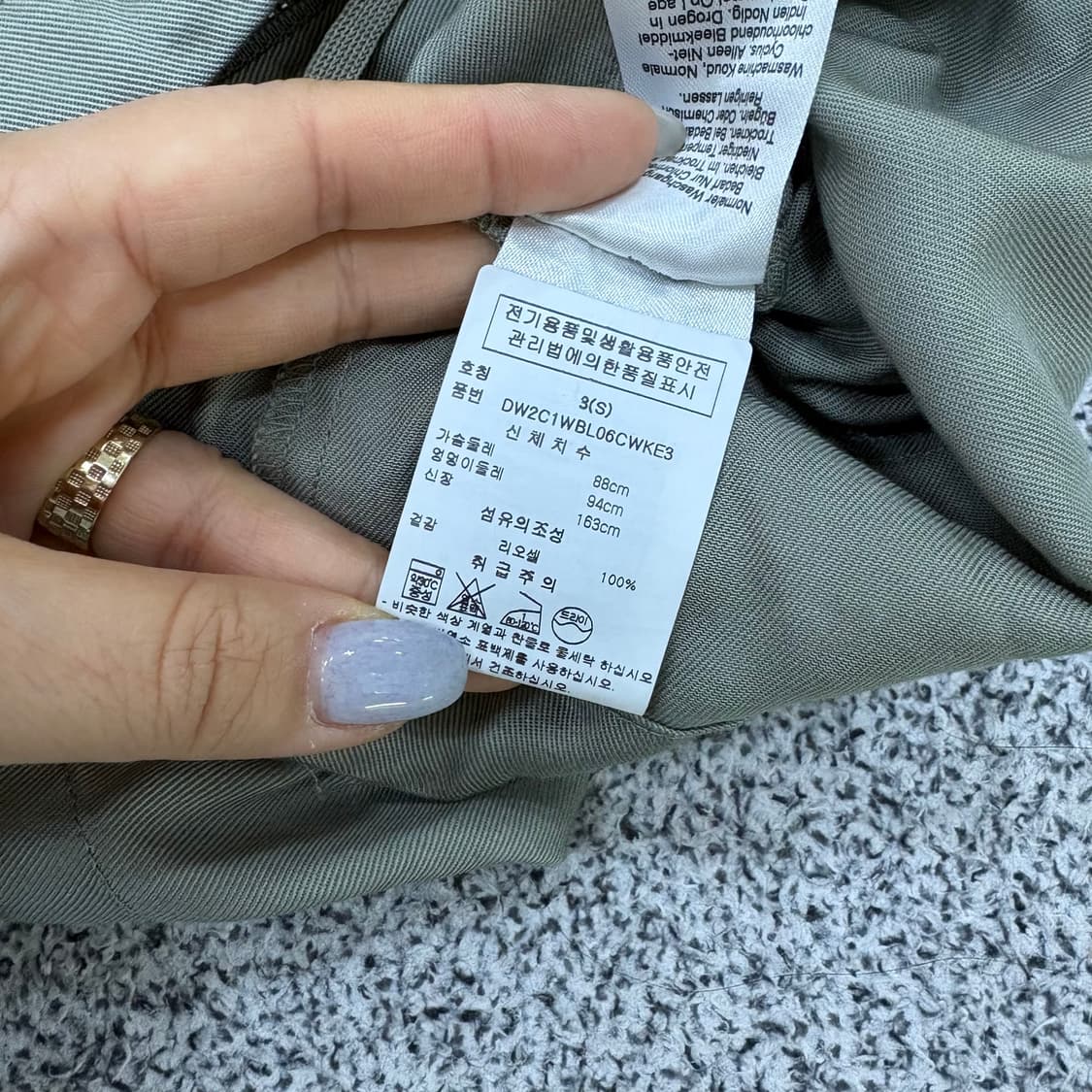 S DKNY 여성 크롭 후드 자켓 0317J 상품이미지4