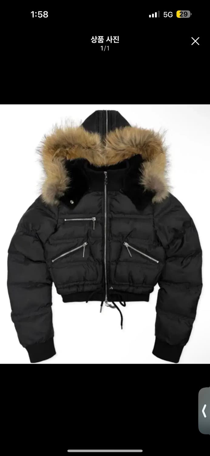 페일제이드 라쿤 후드 패딩 상품이미지1