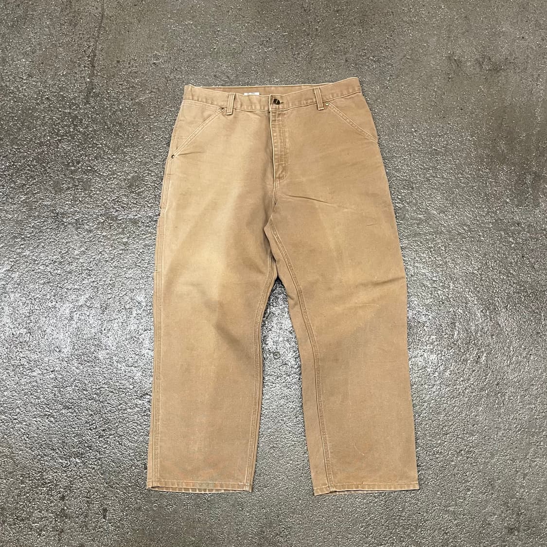 USA Carhartt B02 싱글니 카펜터 팬츠 (33“) 상품이미지3