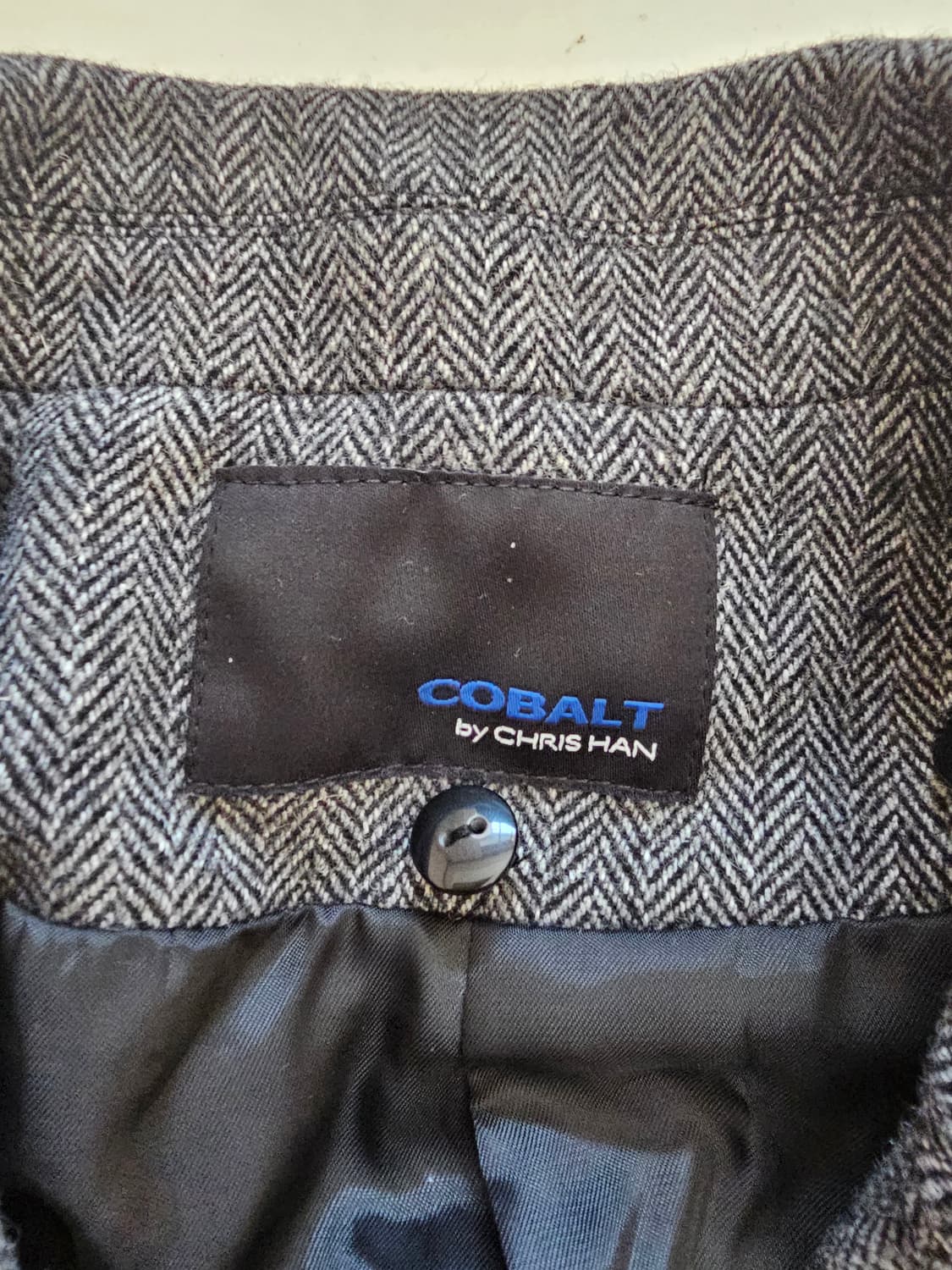COBALT by CHRIS HAN 남성용  헤링본 자켓 (사이즈 100 상품이미지7