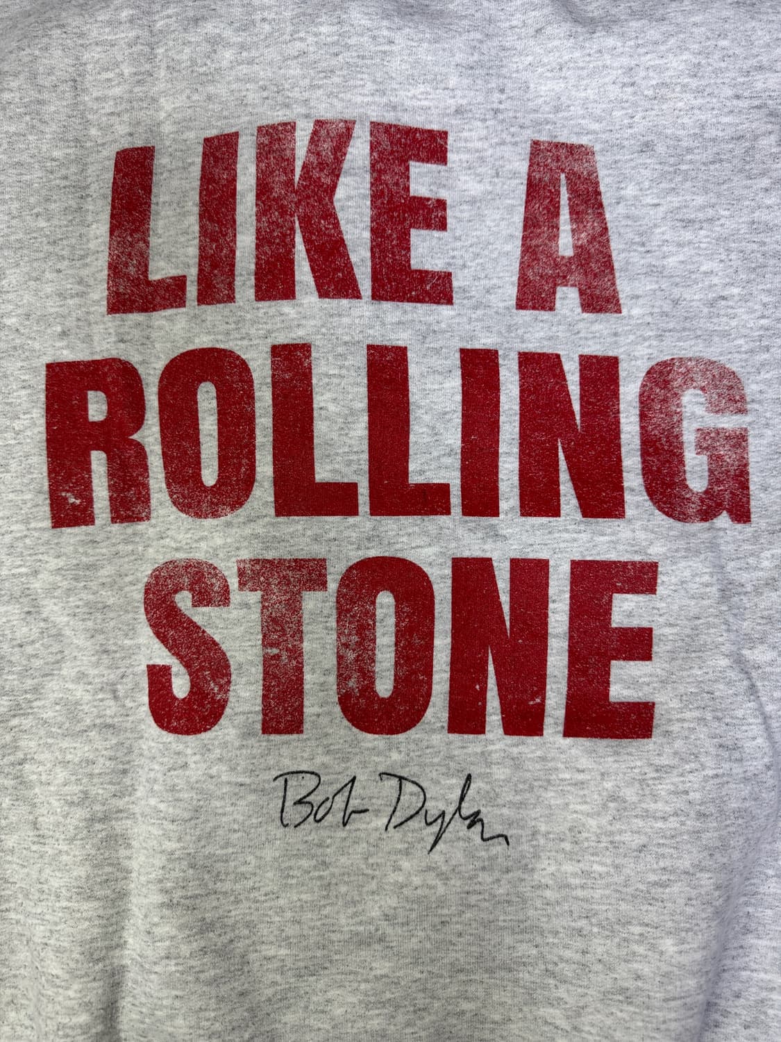빈티지 밥딜런 Bob Dylan 그레이 맨투맨 L 상품이미지5