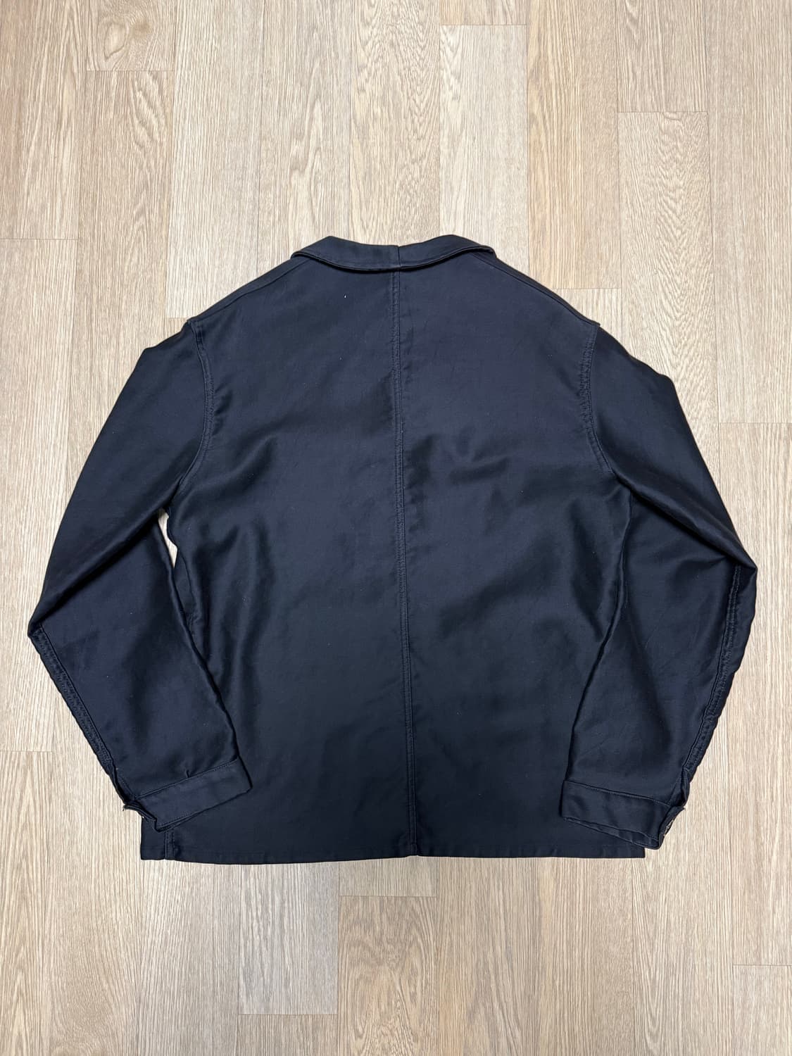 60s 몰스킨 프렌치 워크자켓 블랙 상품이미지4