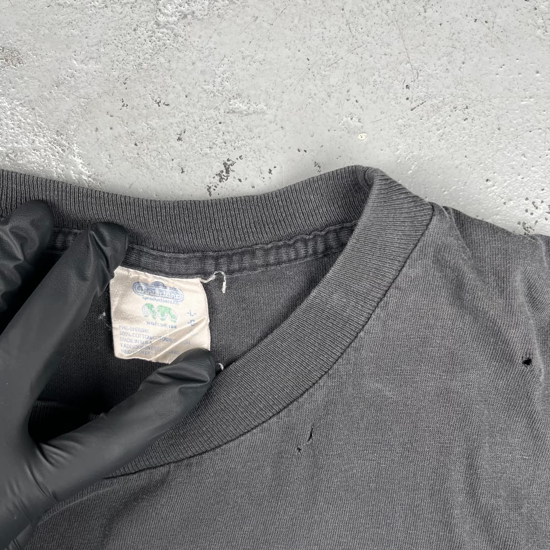 빈티지 Jimi hendrix 퍼플 페이스 반팔 상품이미지6