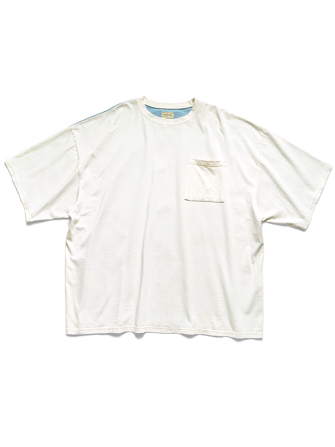 [3] 캐피탈 본 티셔츠 키나리/삭스 상품이미지2