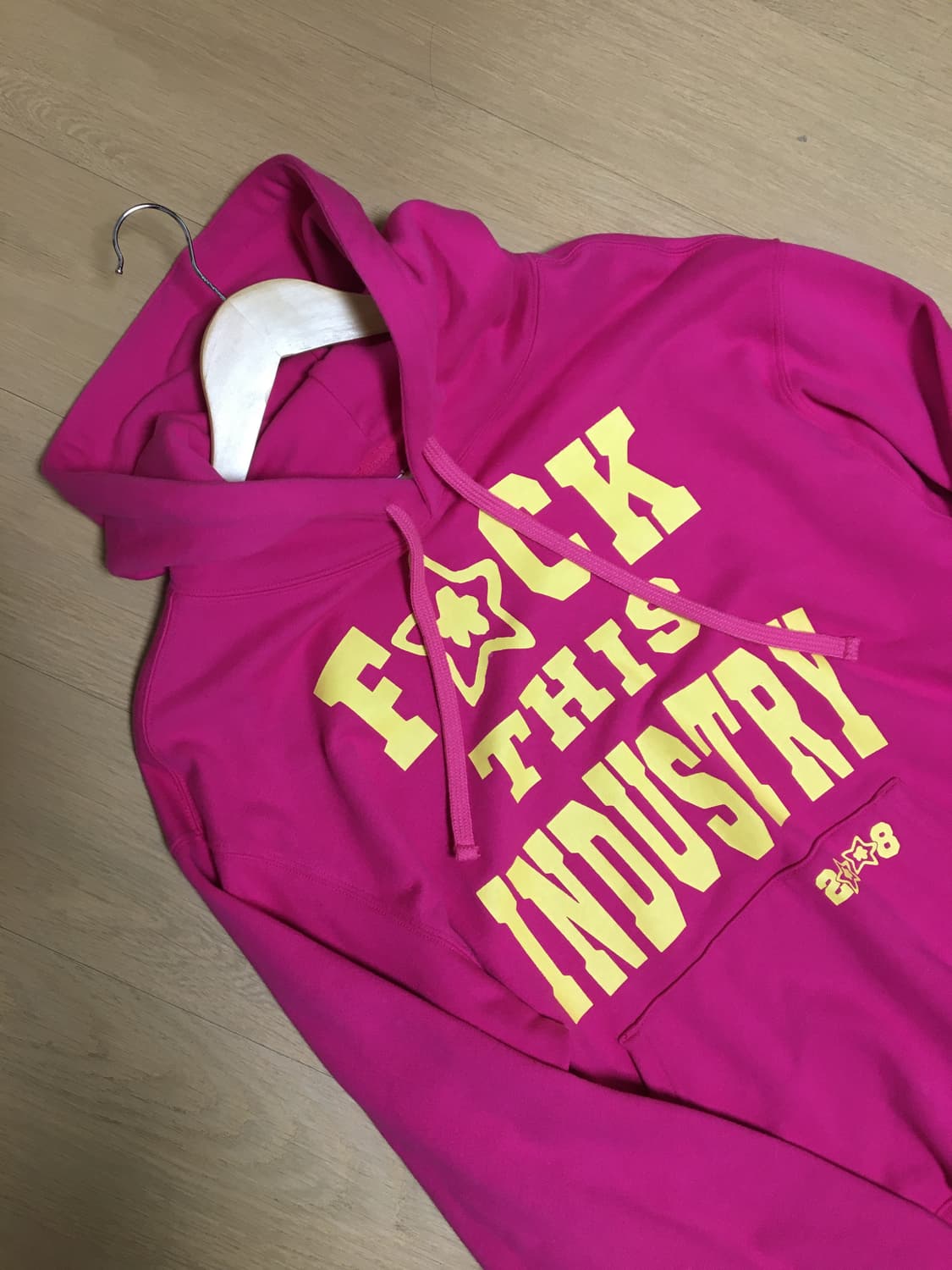 스타팀x퍽디스인더스트리 후드티 상품이미지1