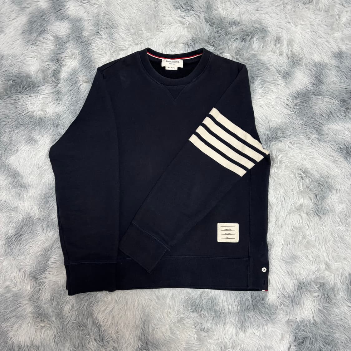 [3 Size] 톰브라운 4선 맨투맨 상품이미지2