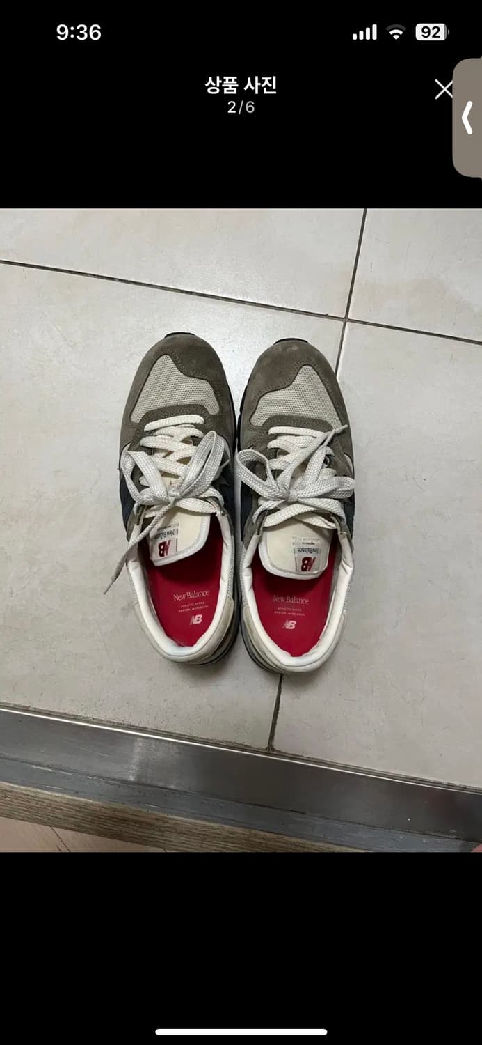 뉴발란스 990v1 올리브 290  상품이미지2