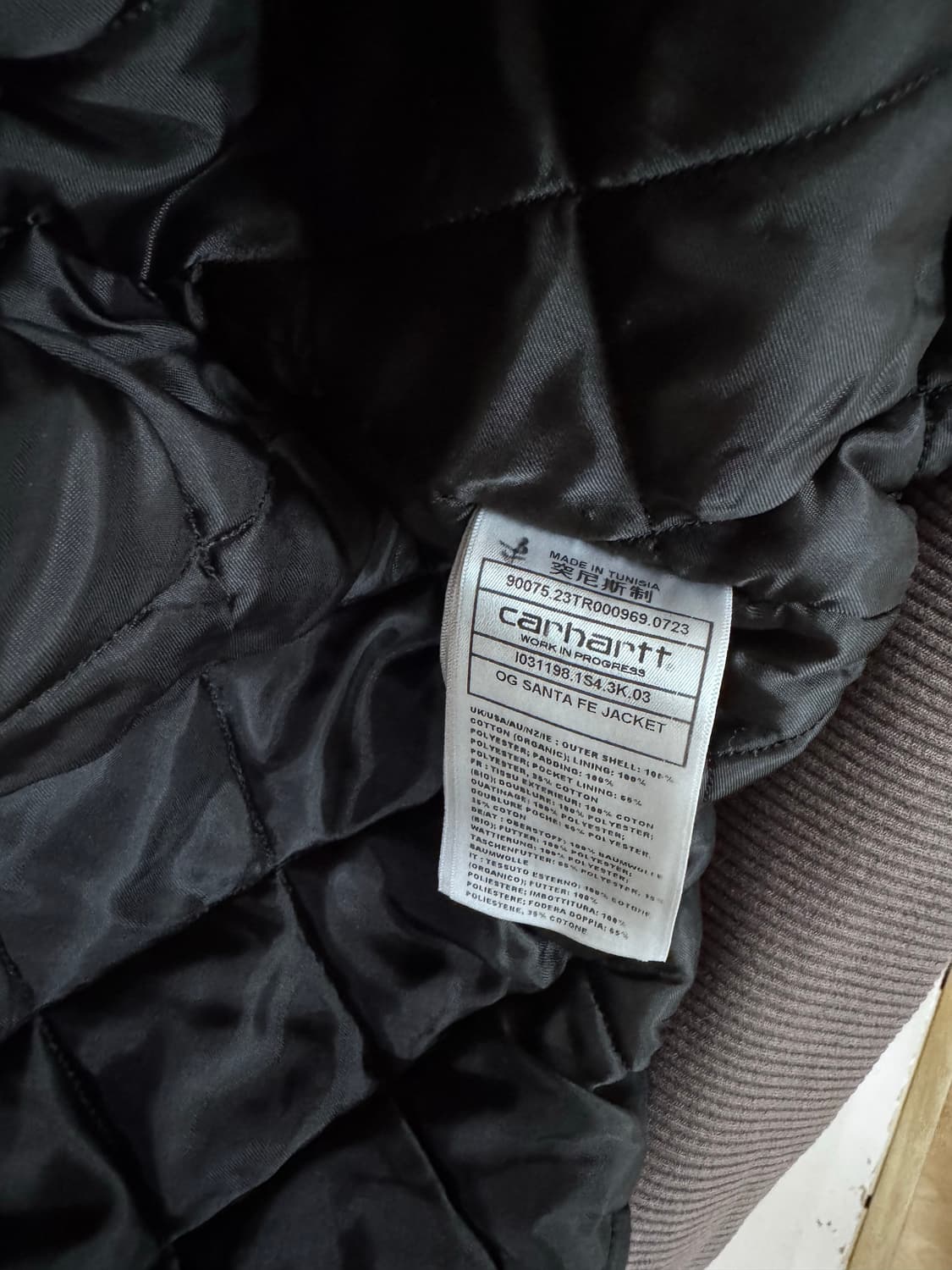 칼하트 윕 Carhartt Wip OG Santa Fe 자켓 바리스타 상품이미지5