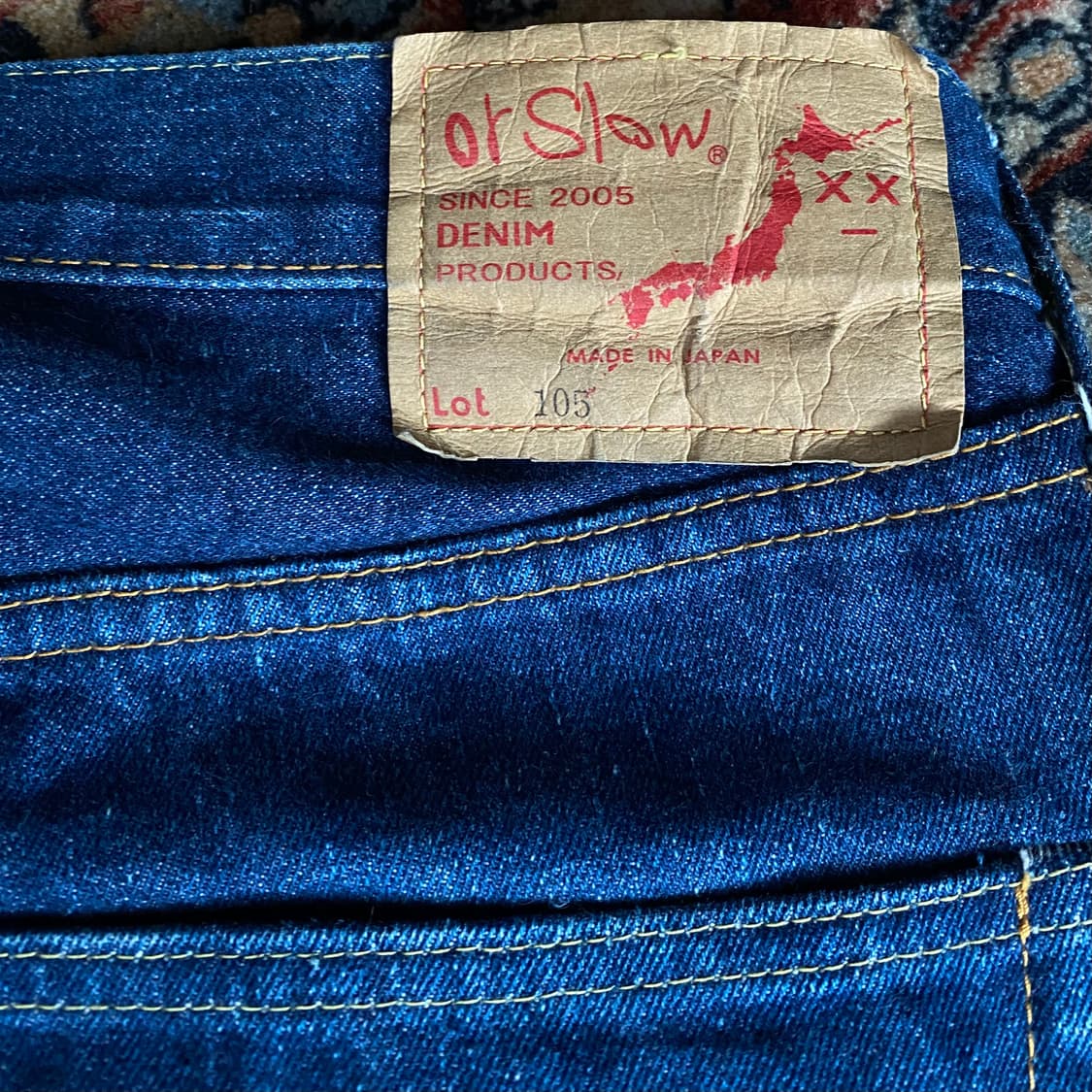 🌊Orslow 105 Denim pants 상품이미지7