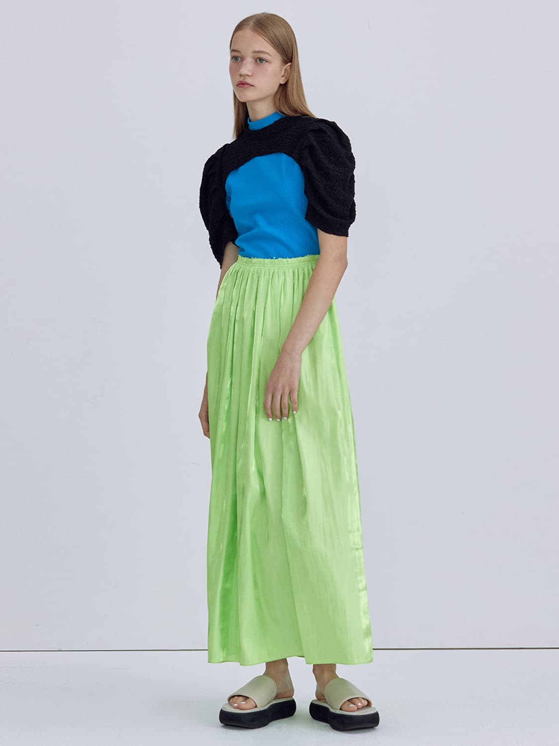 분더캄머 컬러레이션 글로시 드레스 - M Size 상품이미지4