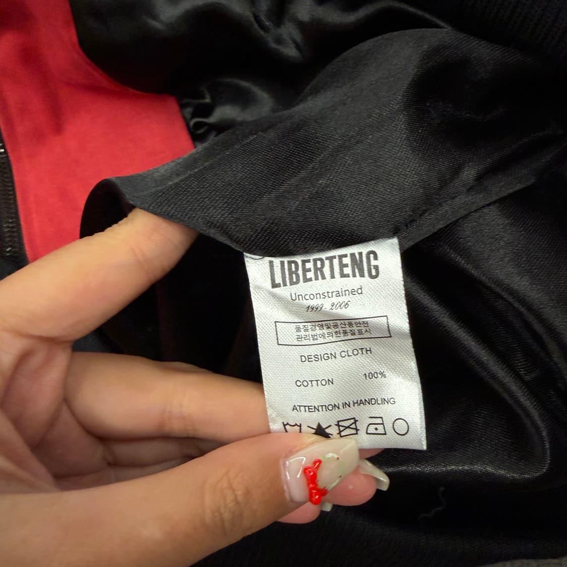 [ 정품/M ] 리베르텡 코튼 레이싱 모터사이클 자켓 상품이미지6