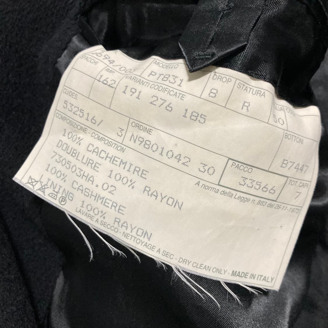 [XL] Hermes 에르메스 빈티지 캐시미어 맥코트 상품이미지5