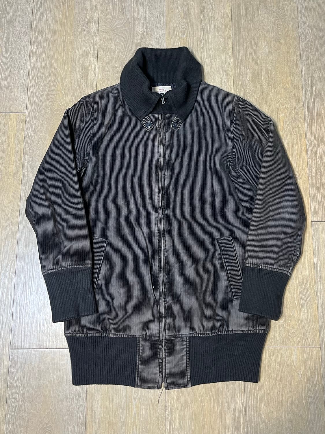 코듀로이 하이넥 집업 자켓 상품이미지1