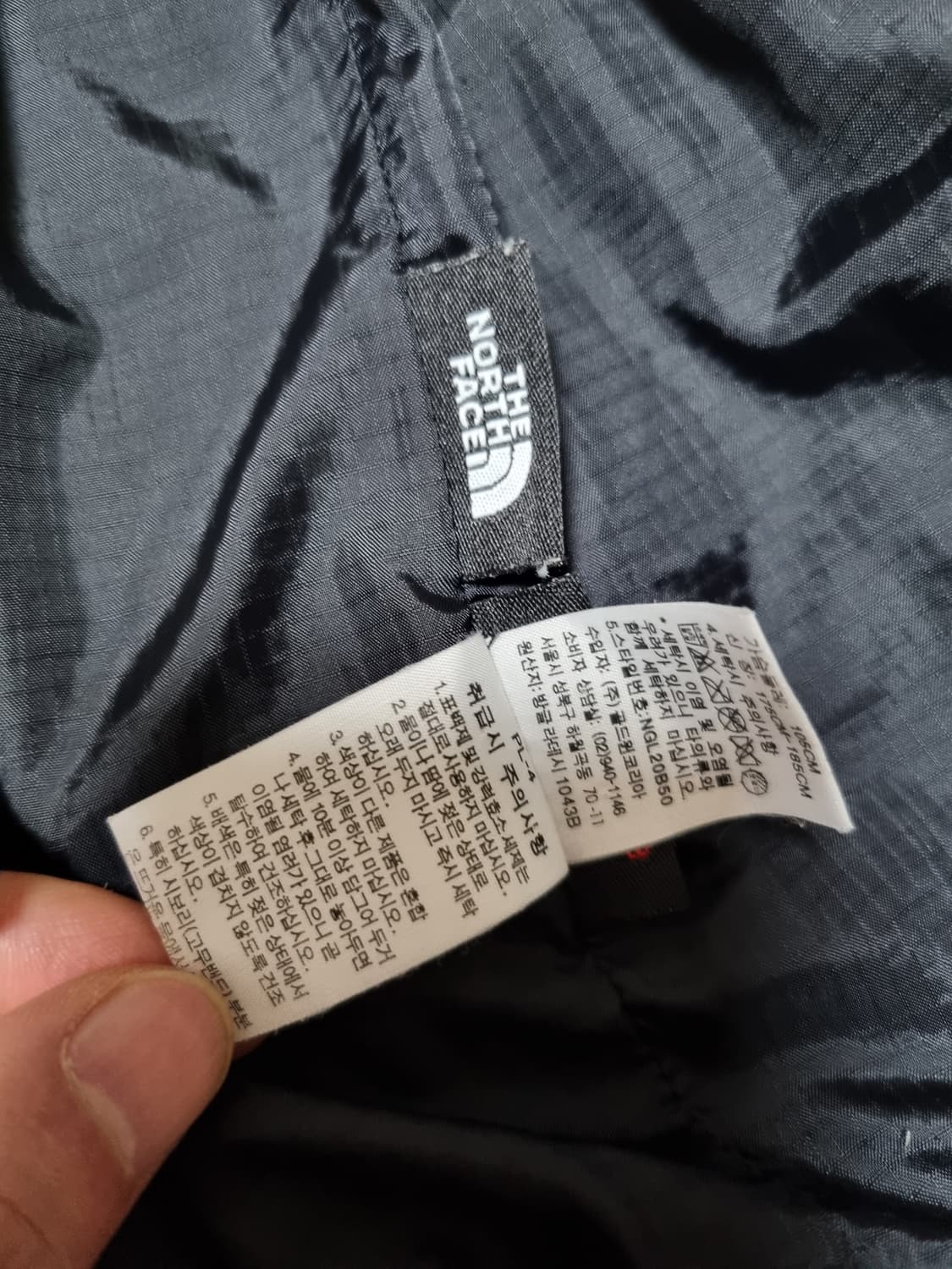 노스페이스 경량패딩 XL 상품이미지5