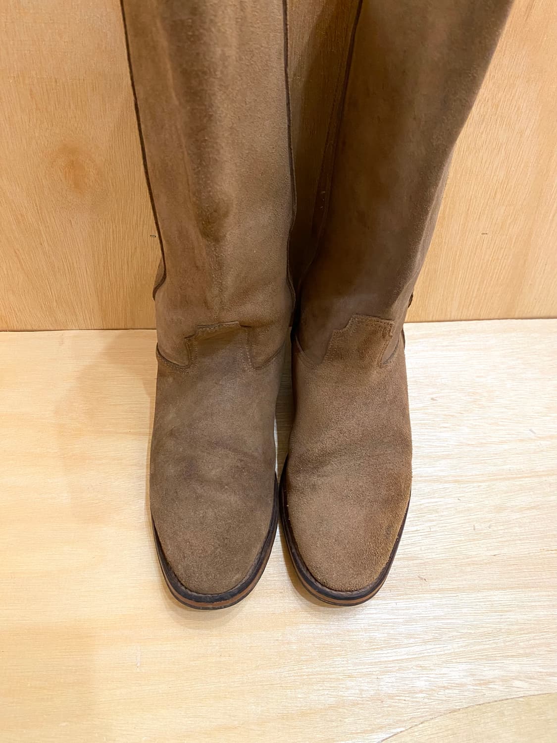 VTG suede boots 미국 빈티지 스웨이드 부츠 상품이미지2