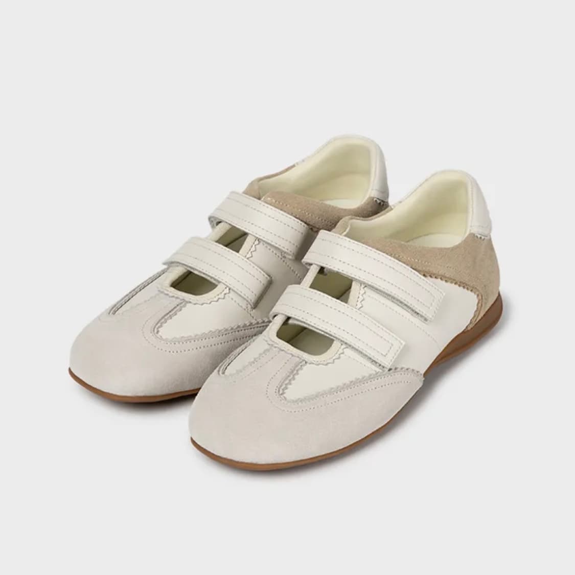 [새상품] 기호 - 트윈 벨크로 메리제인 스니커즈 (IVORY) 상품이미지5