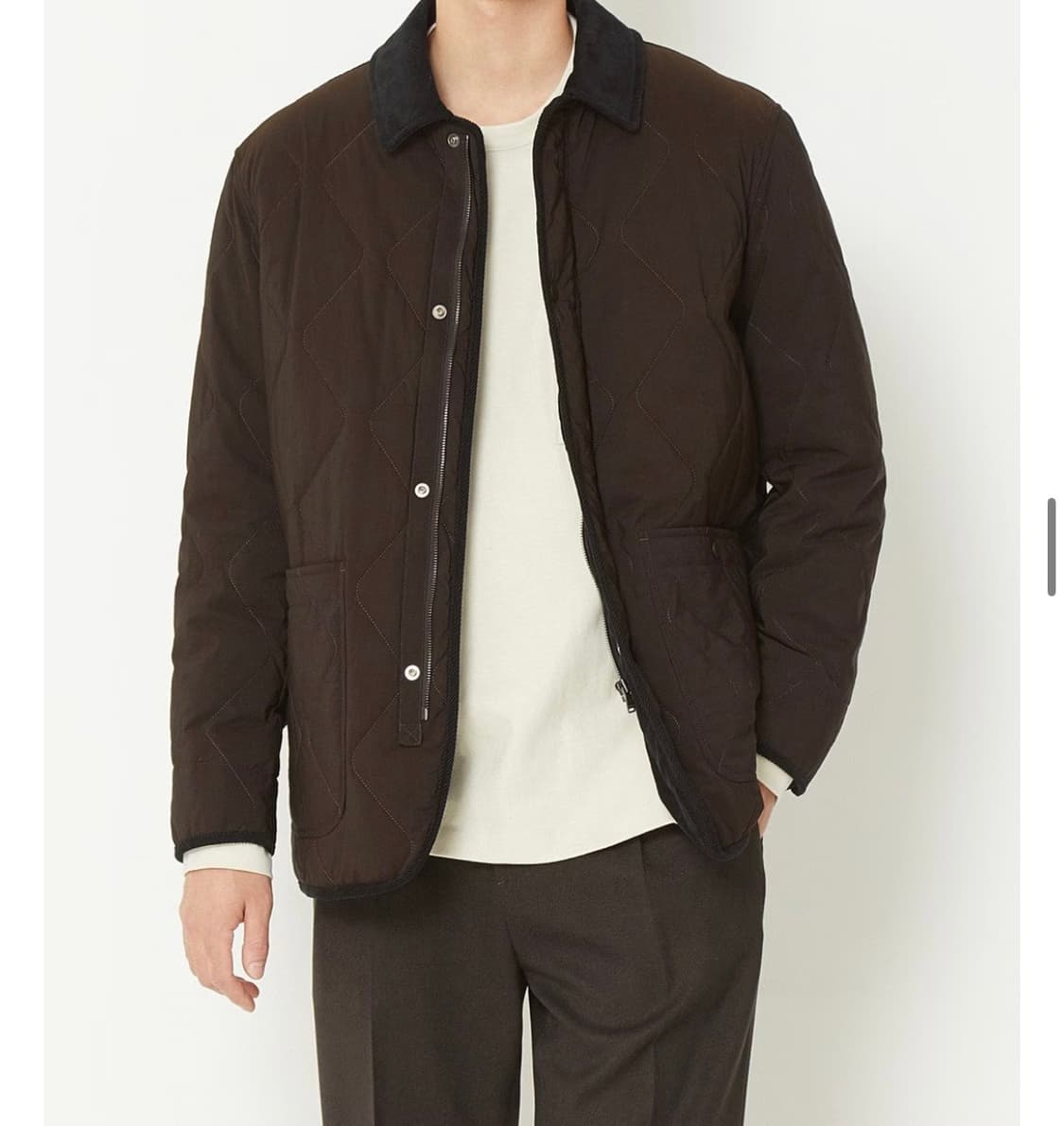 [100] 에피그램 퀼팅 헌팅자켓 상품이미지1