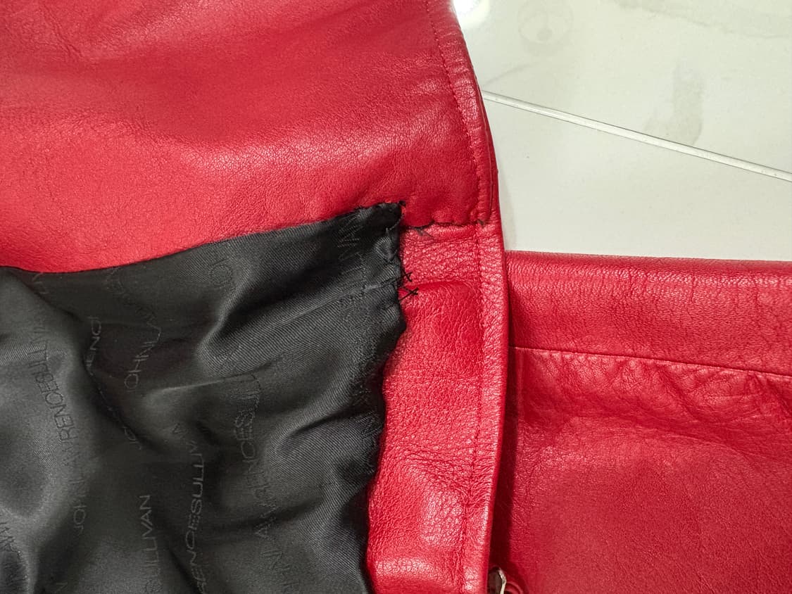 존로렌스설리반 가죽 라이더자켓 상품이미지8