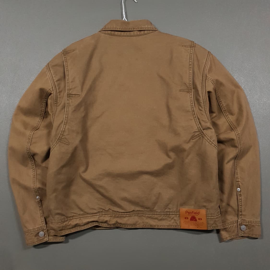 국내 100) 펜필드 신형 23FW 페이디드 워크 트러커 자켓 브라운 상품이미지10