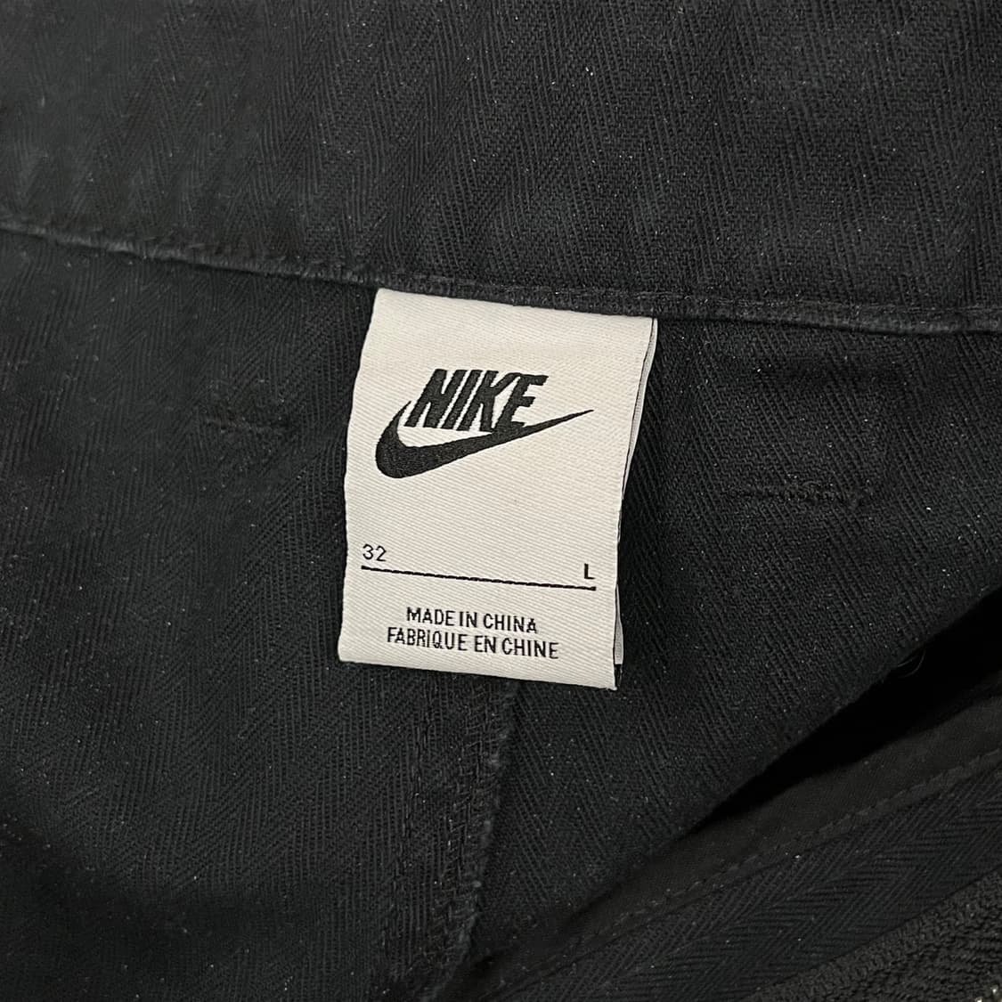 [정품/L] 나이키 블랙 카고 면바지 b15 상품이미지4