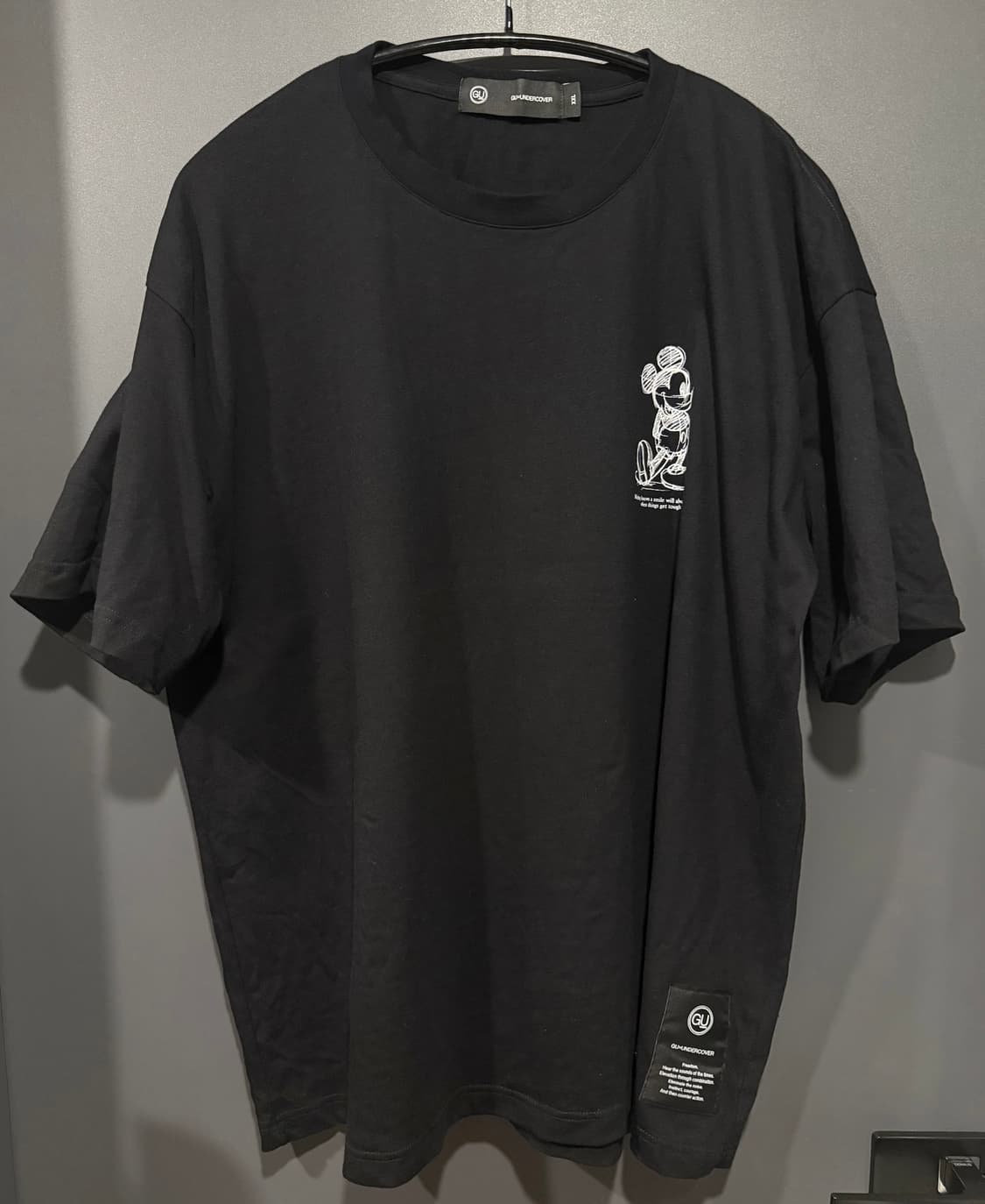 (XXL) GU X 언더커버 미키마우스 티셔츠 상품이미지2