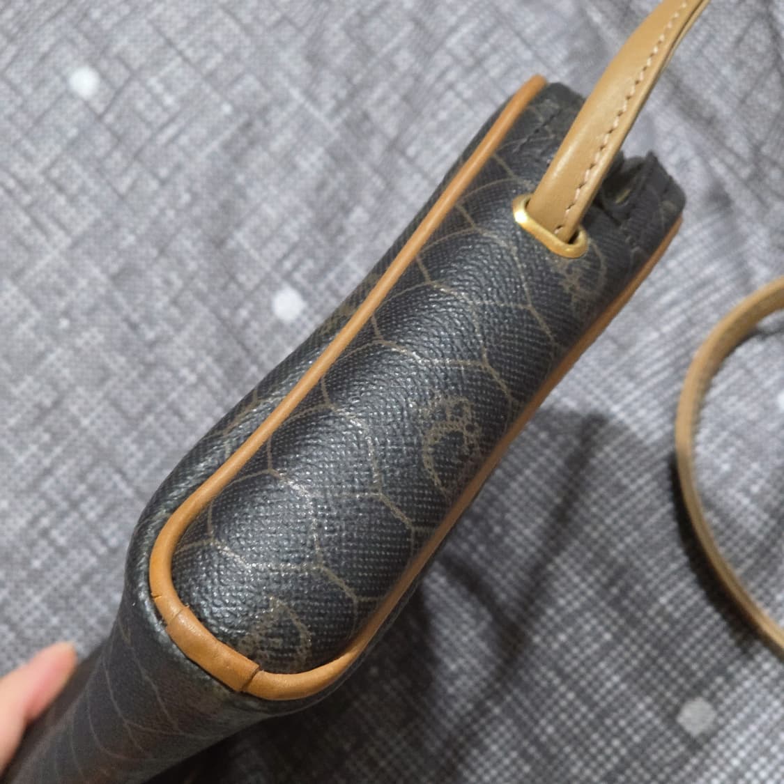 디올 빈티지 허니콤 숄더백 겸 크로스백 상품이미지6