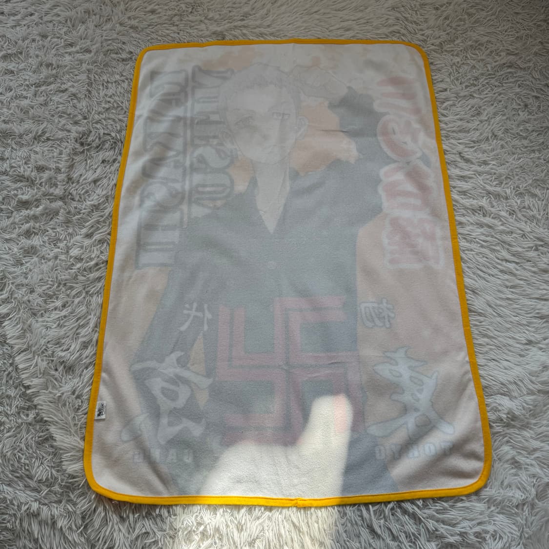 도쿄리벤저스 일본빈티지 정품 담요 미츠야 타올 캐릭터 빈티지담요 OS 상품이미지3