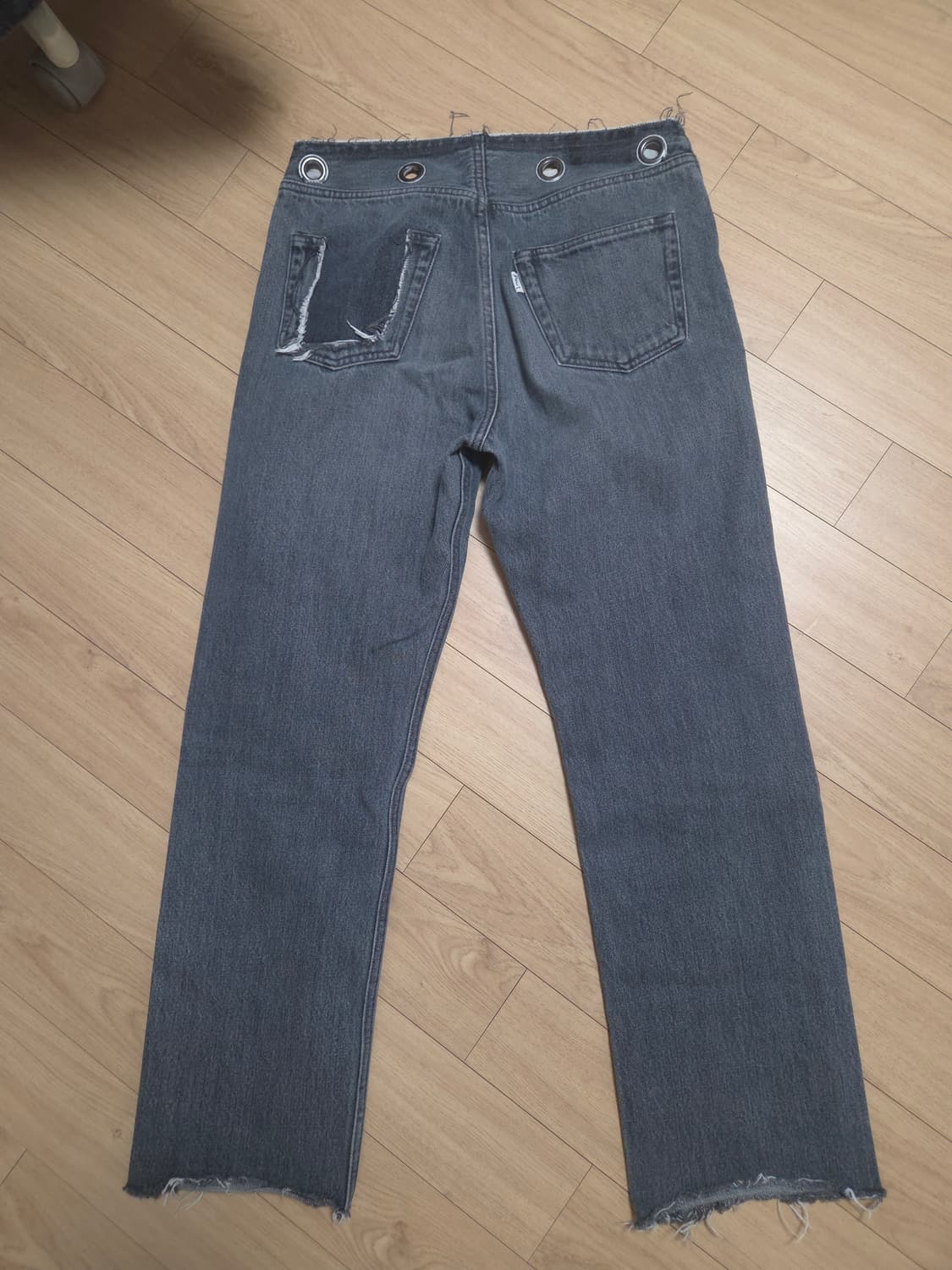 bonum리사이클링 아일렛데님 상품이미지2