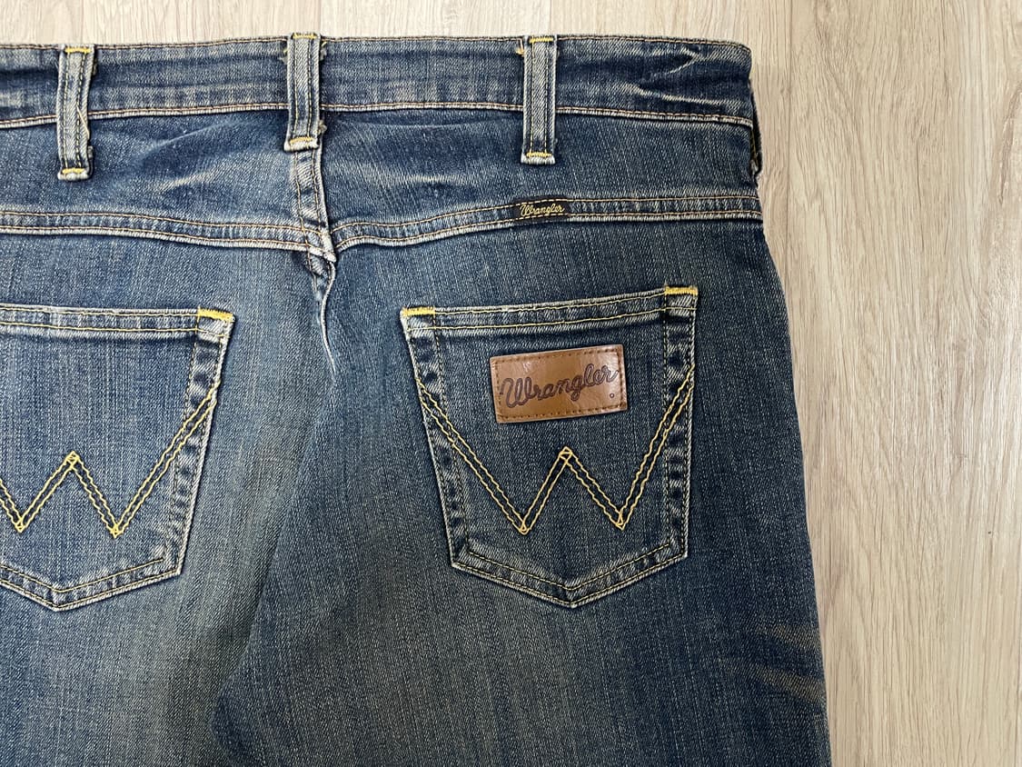 29~30) 70's 복각 랭글러 재팬 오일워싱 데님팬츠 상품이미지8