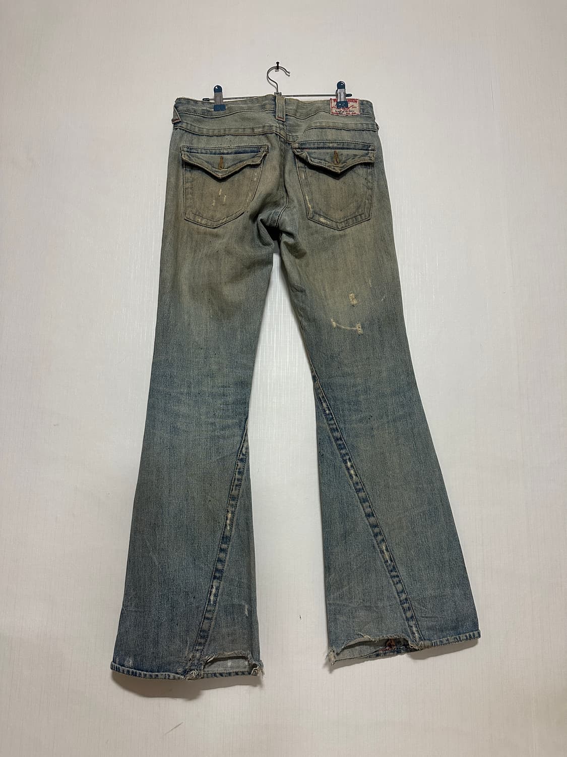 True religion mud washed flared jean 상품이미지10