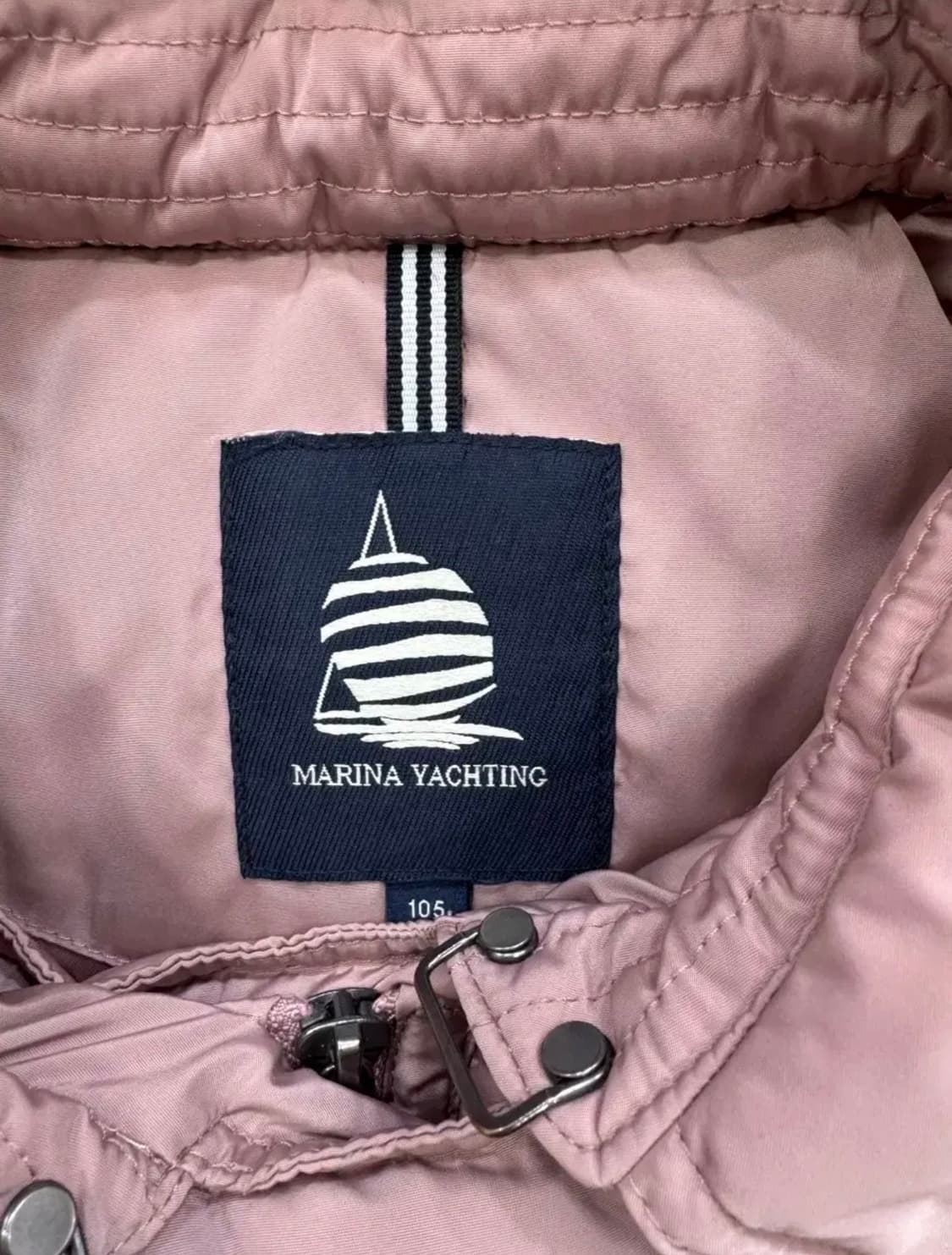 마리나요팅 여성 패딩/더스티핑크/천연여우퍼/오버핏/상태좋음 상품이미지7