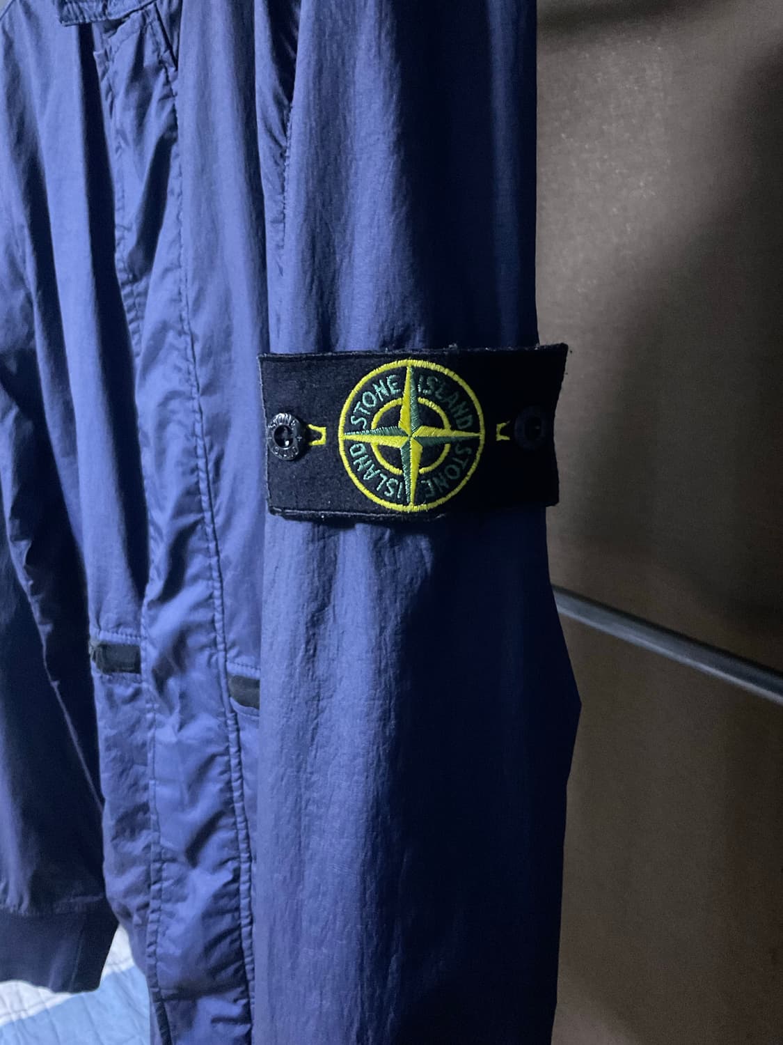 [정품] 스톤아일랜드 멤브라나 3L TC 바람막이 네이비 (L/100) 상품이미지2