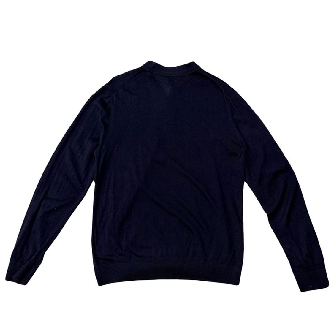 COS 네이비 울 PK셔츠 M 상품이미지7