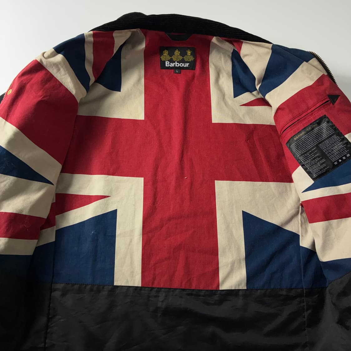 Barbour  바버 유니온 잭 왁스 자켓 상품이미지4