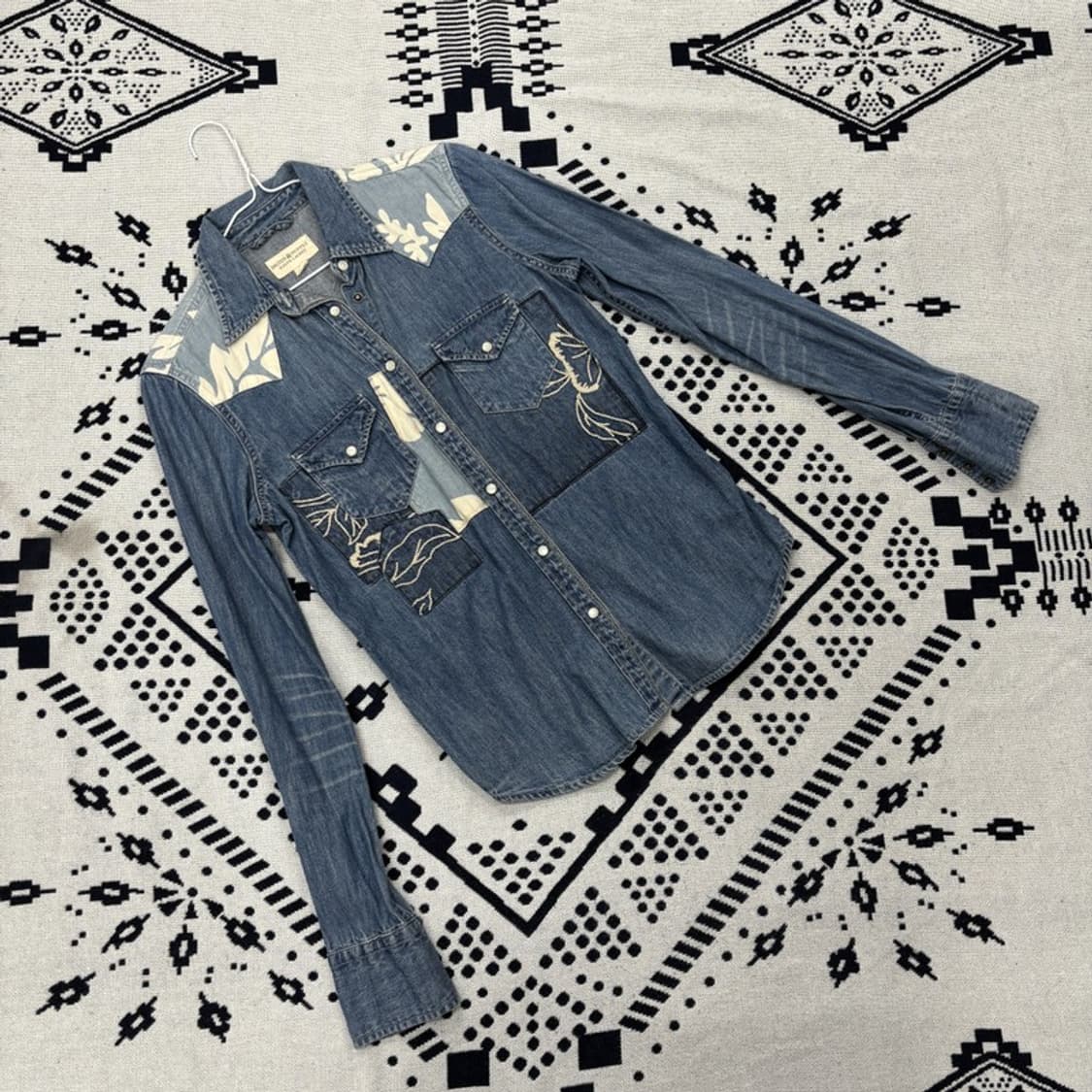 데님 앤 서플라이 랄프로렌 웨스턴 데님 셔츠 S P00014 상품이미지1