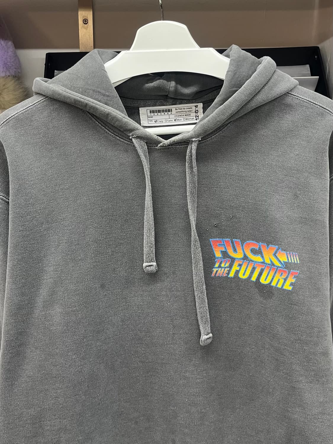 [100] LEGENDA 빈티지 후드티 FUCK THE FUTURE  상품이미지2