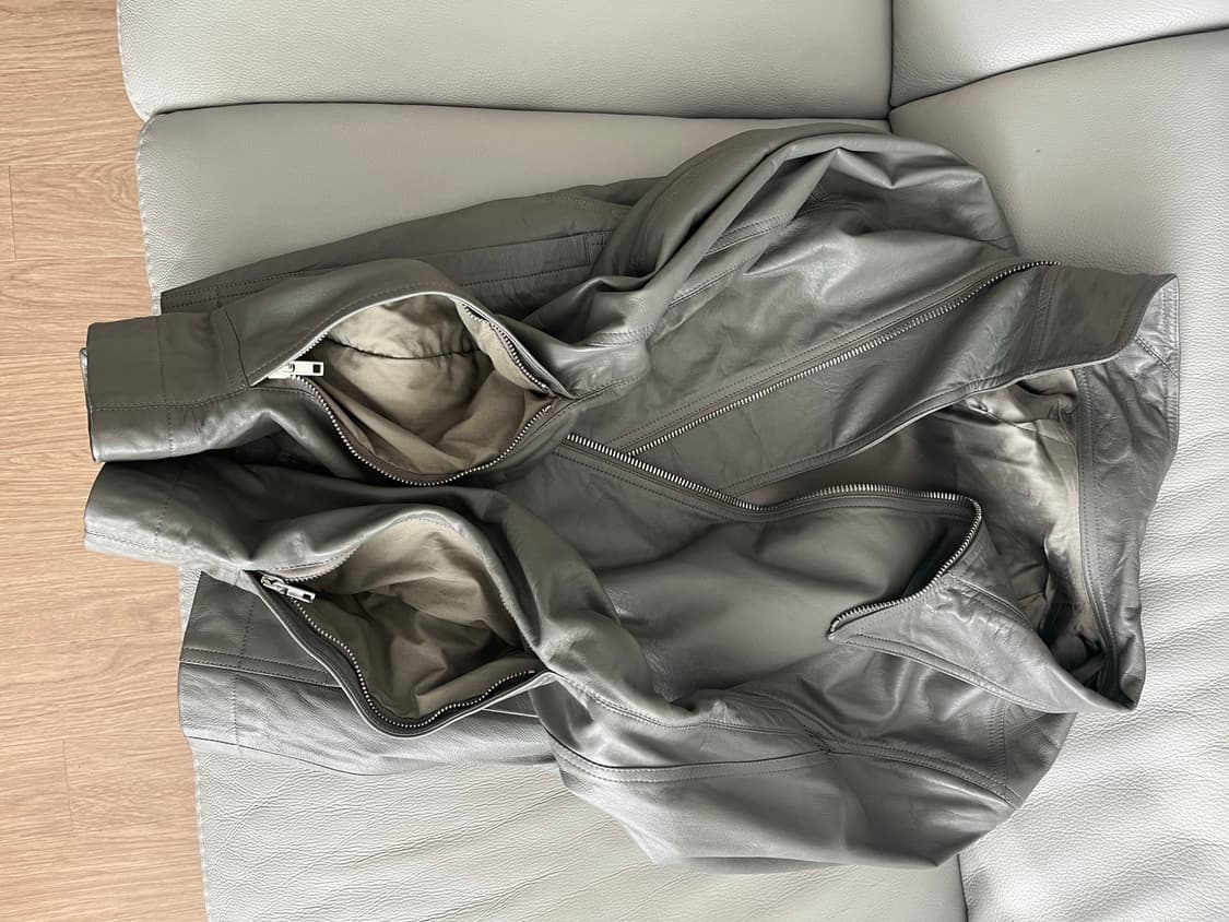 릭오웬스 17ss 가죽자켓 상품이미지6