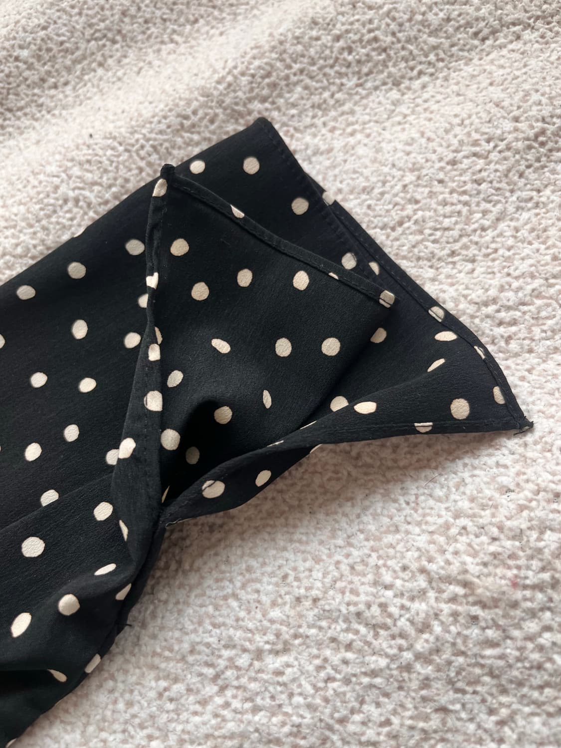 하이넥 도트블라우스 상품이미지4