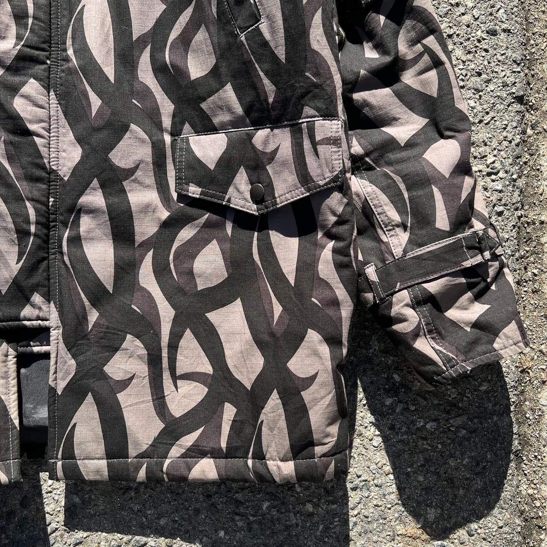 90‘s 휴스턴 트라이벌 카모 N3B 파카 상품이미지4