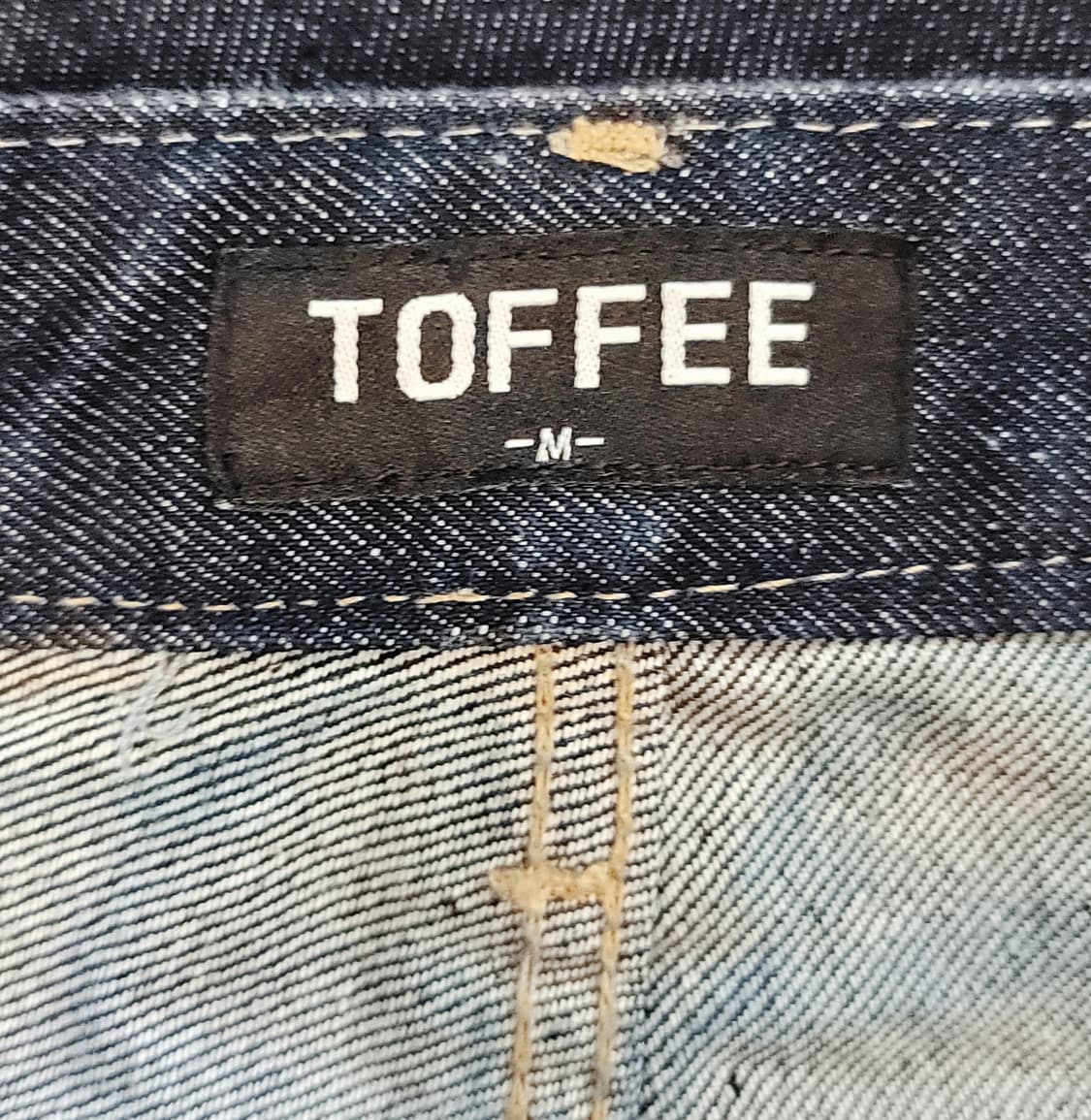 토피(TOFFEE) 카펜터 와이드 데님팬츠 판매 상품이미지6