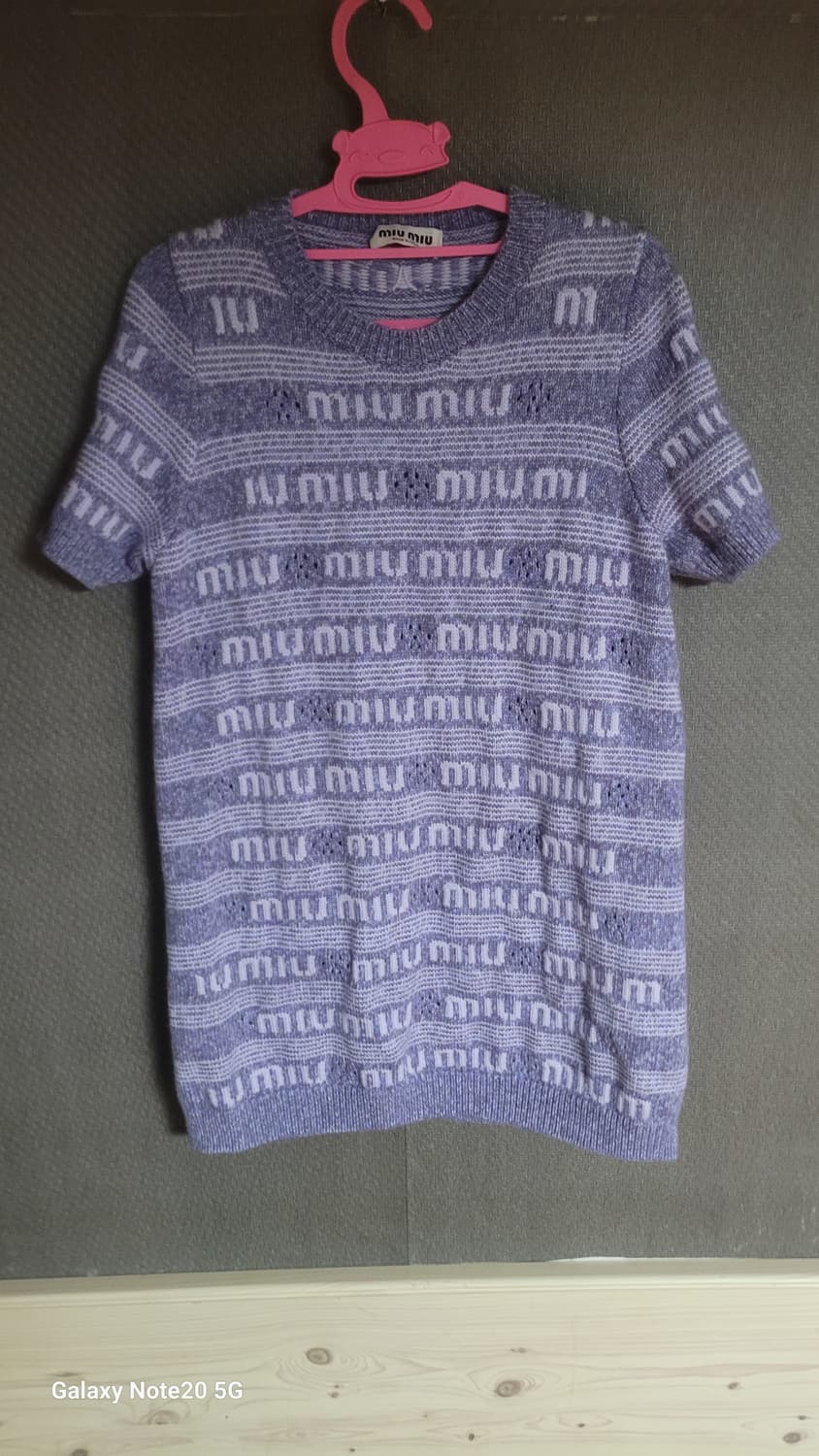 미우미우 울 자수 드레스 상품이미지4