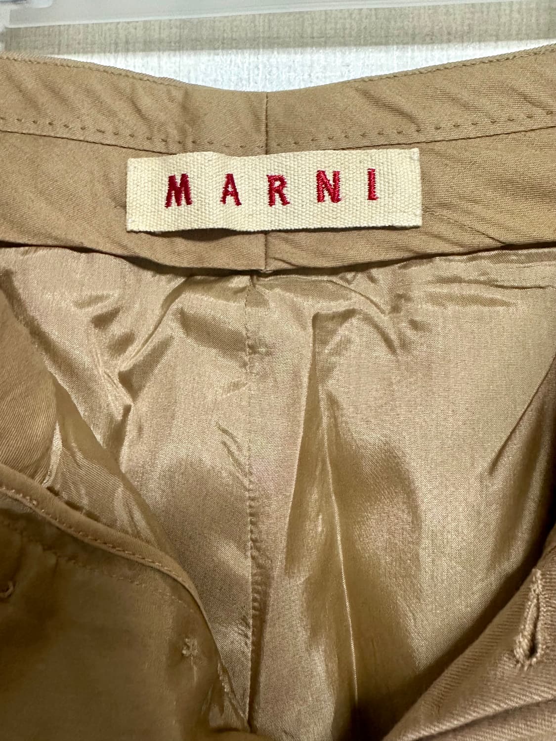 마르니 베이지 슬랙스 트라우저  상품이미지4