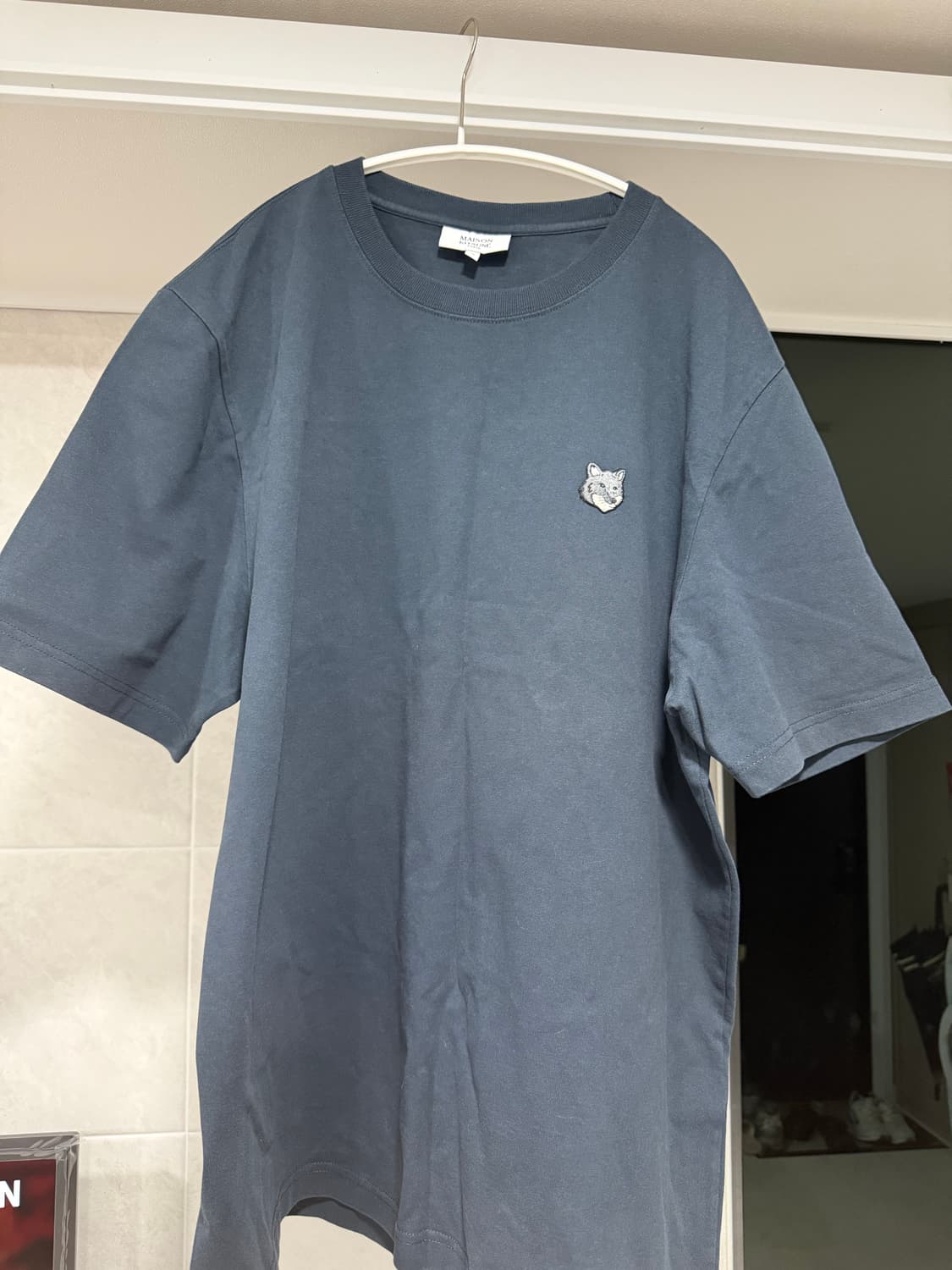 메종키츠네 네이비 폭스 반팔티 상품이미지1