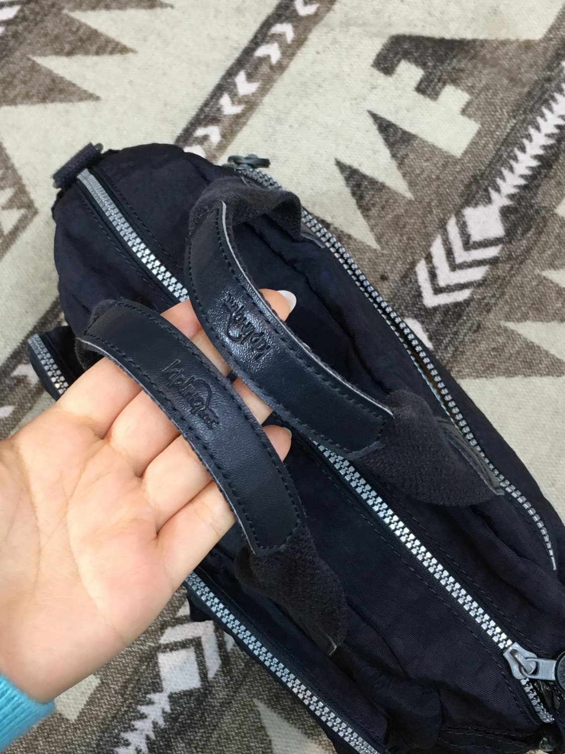 키플링 투포켓 미니백 네이비 상품이미지4