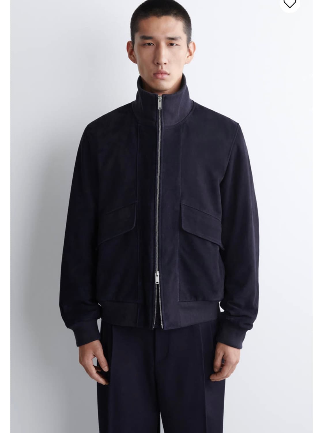 (내일까지만판매/새제품/-30만원할인) COS 스웨이드 플라이트 자켓 상품이미지3