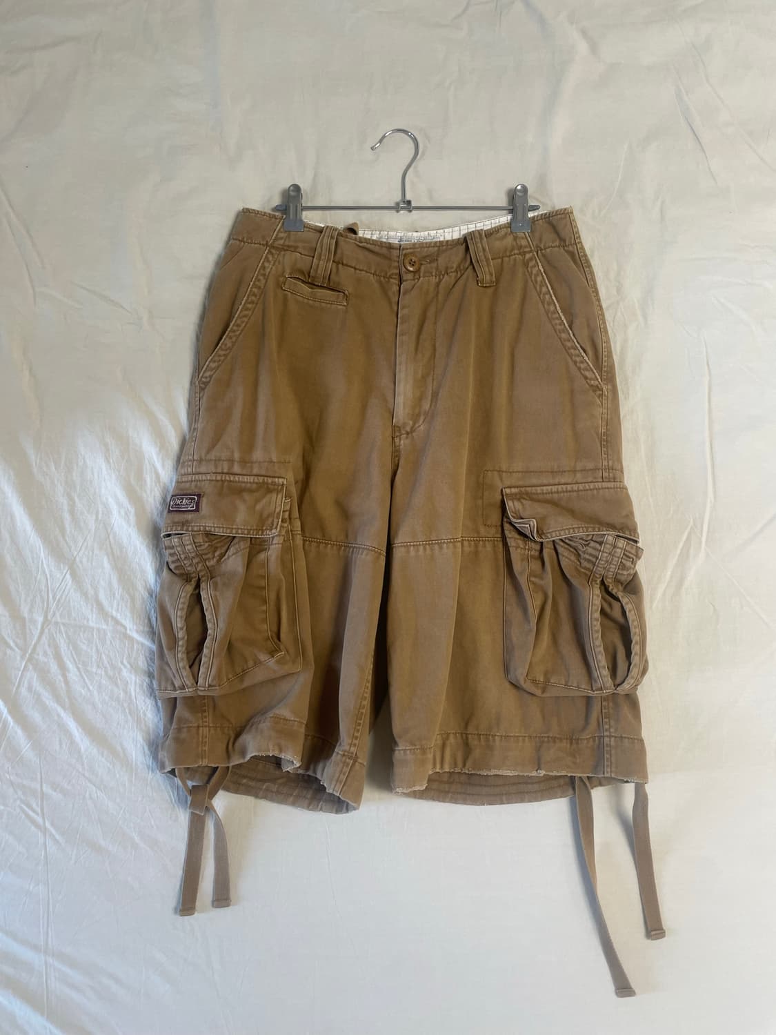 디키즈 00's 브라운 카고 버뮤다 팬츠 상품이미지1