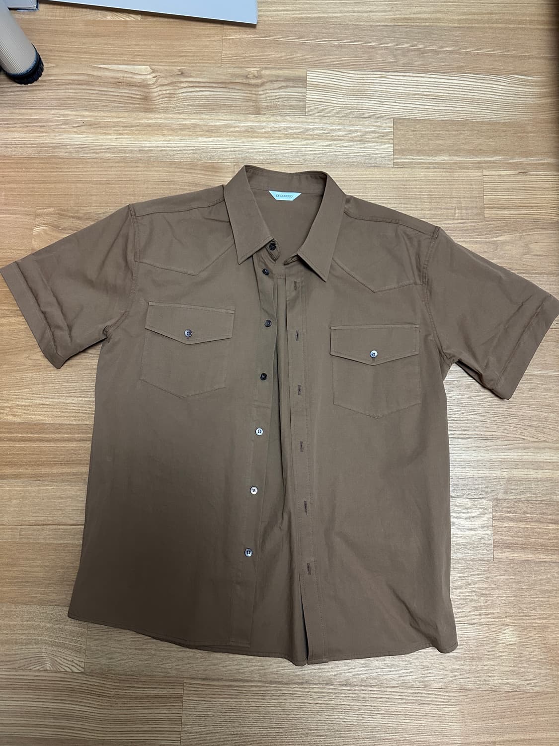 데꼬로소 웨스턴 반팔 셔츠 1사이즈 상품이미지2