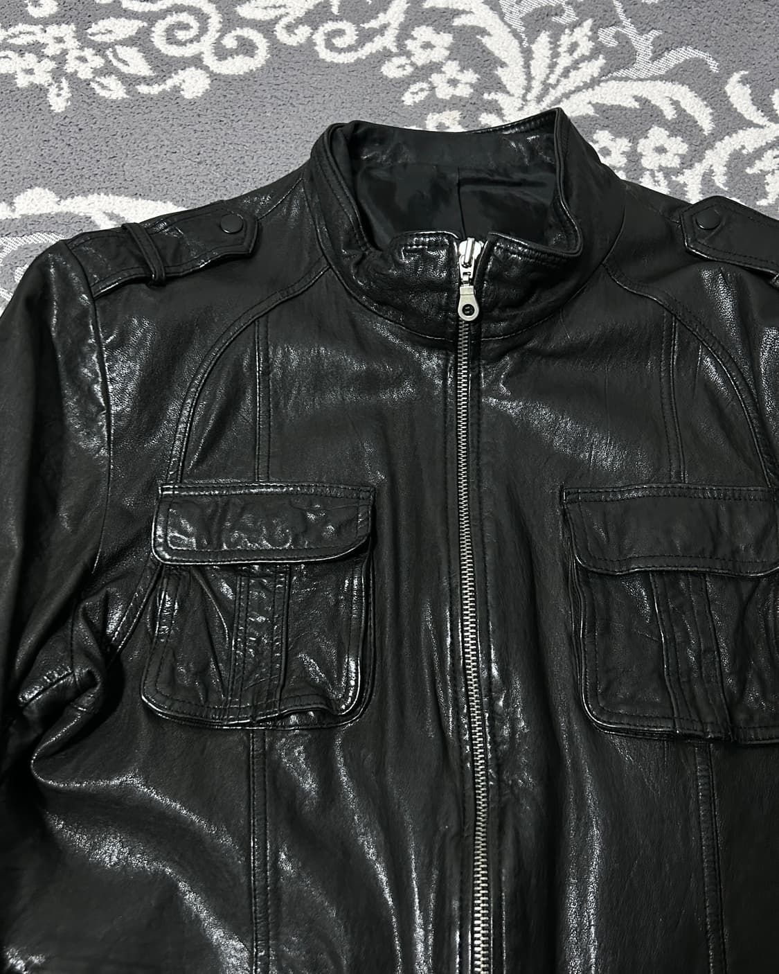 00’s 램스킨 밀리터리 자켓 상품이미지4