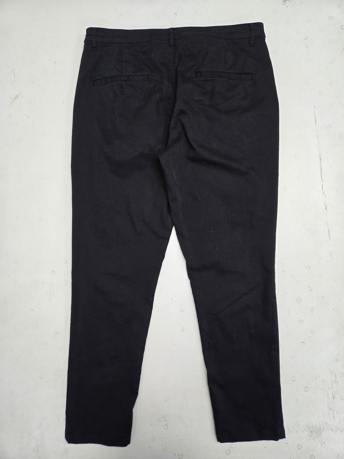 랑방 검정색 남성용 슬랙스 정장 바지 상품이미지2