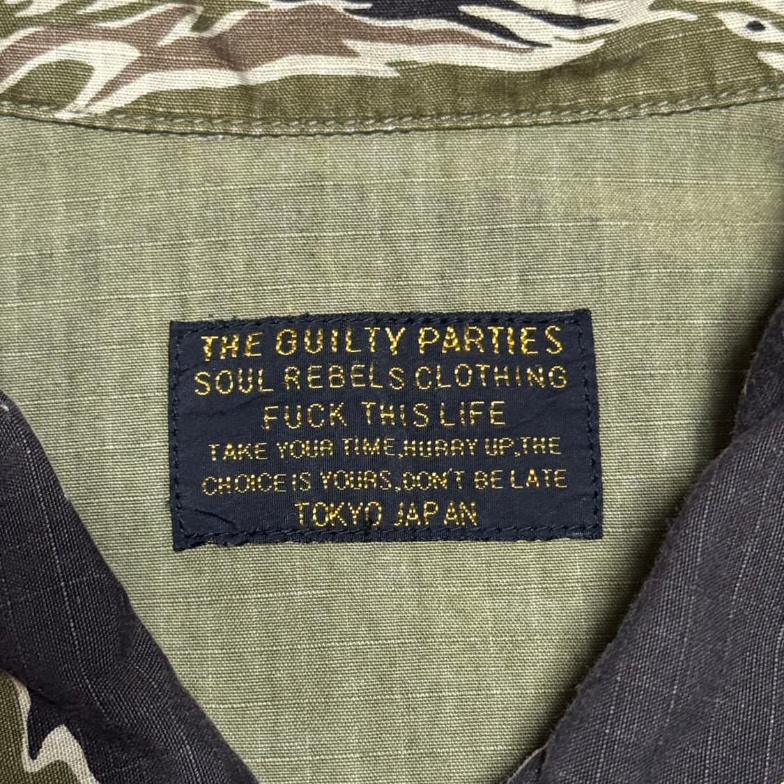 XL 와코마리아 팀리하이 정글퍼티그 카모 자켓  상품이미지4